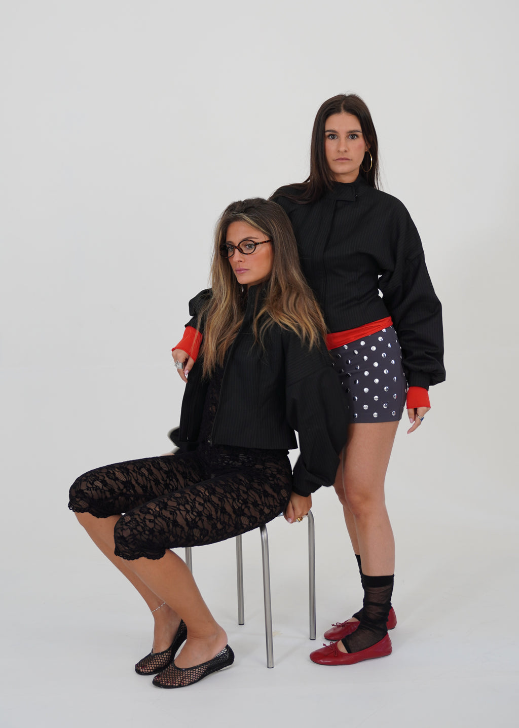 BLACK CASHMERE BOMBER JACKET
